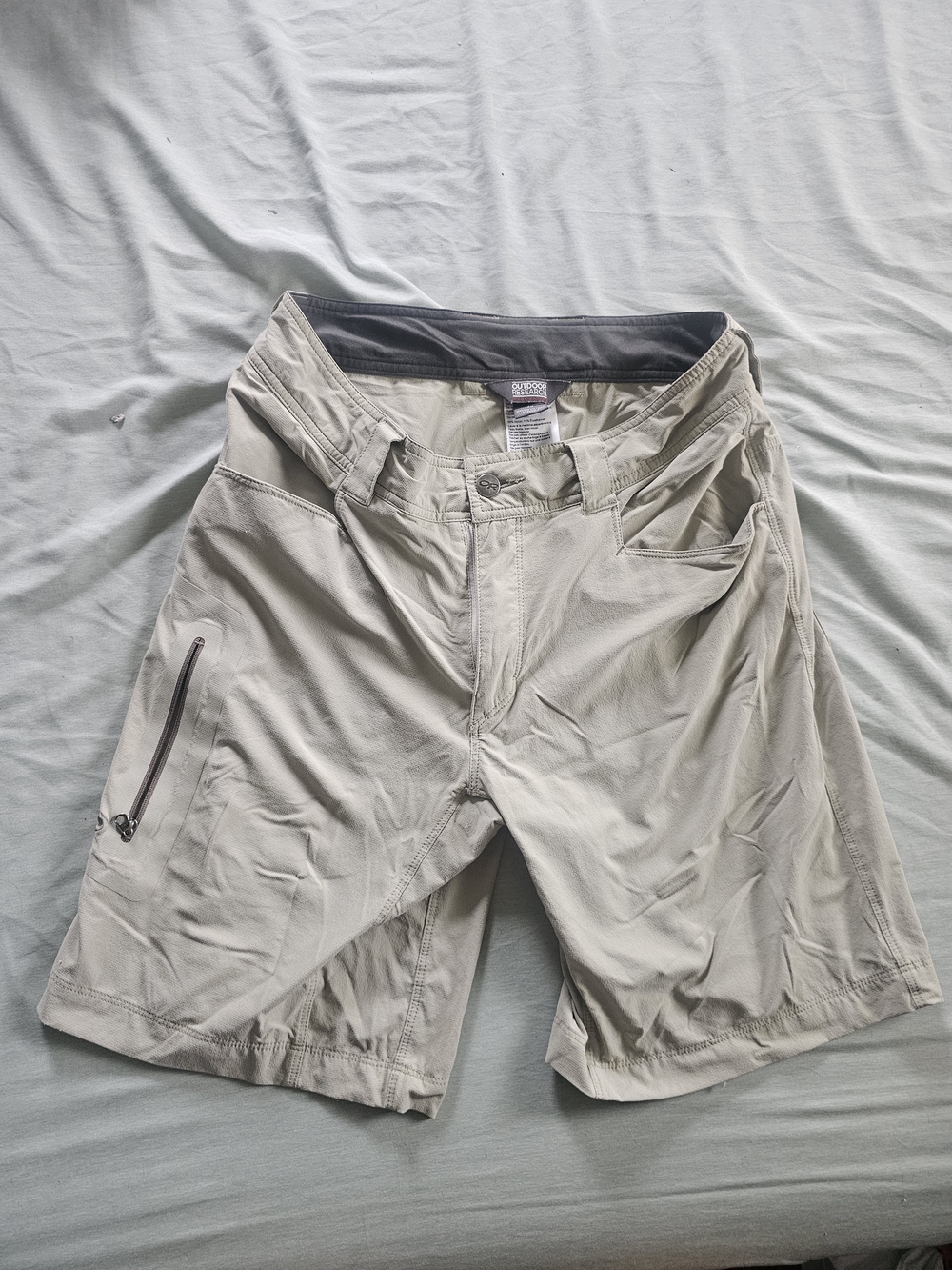 Outdoor Research Men's Cargo Shorts - Light Beige